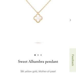 Van Cleef & Arpels Sweet Alhambra pendant Necklace